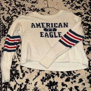 Cropped American Eagle sweater
